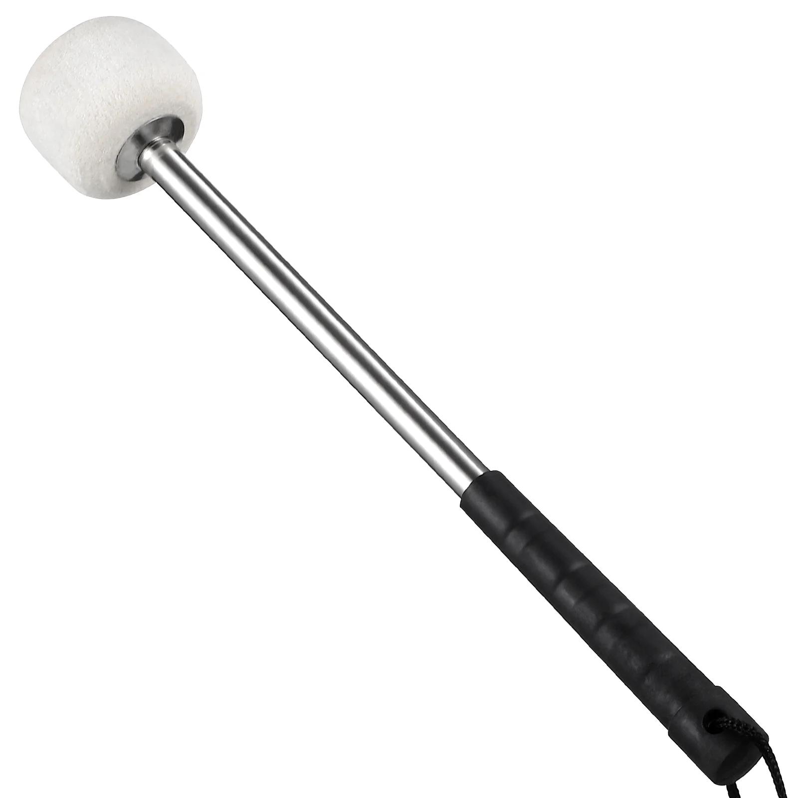 Batedor profissional do tambor, feltro bumbo maletes, vara acessórios, baqueta longa, portátil - Image 1