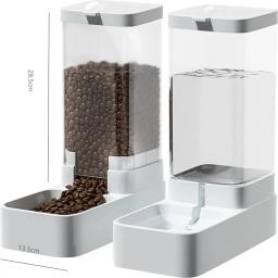 Alimentador automático do animal de estimação para o gato e o cão, todos os alimentos para gatos, água potável, cão suprimentos - Image 2