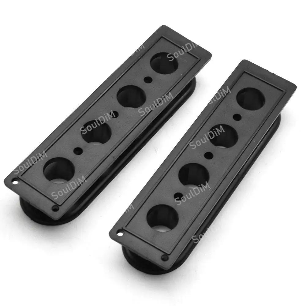 Capa captador de guitarra elétrica humorkfeer, 2 peças 4/5/6 cordas mb baixo, capa capa capa de capa de plástico, acessório de violão elétrico - Image 1