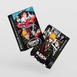 Anime japonês Cartões Lomo, Cartões Postais, Adesivos, Foto, Ventilador, Coleção de Jogos, Presente, BLEACH, 60 + 32Pcs - Image 5