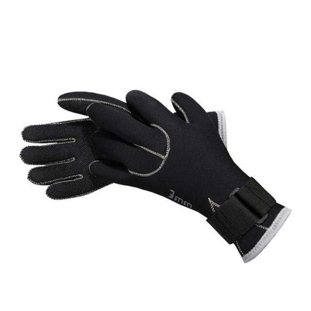 Luvas de Neoprene Térmico Antiderrapante para Mergulho e Surf com Flexibilidade de 3mm