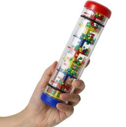 Rain Stick Brinquedos para Bebês, chocalho Shaker, Desenvolvimento Sensorial, Áudio Instrumento Musical, Rainmaker, 6-12 meses - Image 4