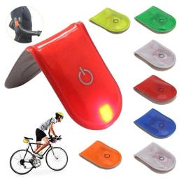 Esportes ao ar livre noite correndo luz de segurança led bicicleta luz reflexiva aviso sinal clipe lâmpada montanha mtb bicicleta ciclismo luz - Image 2