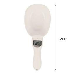 Alimentos para animais de estimação pesando colher escala ferramenta de medição eletrônica cão gato tigela medição colher cozinha escala lcd digital display - Image 6