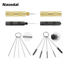 Airbrush agulha escova conjunto, limpeza Repair Tool Kit, ferramentas de pistola de pulverização, acessórios profissionais, venda quente - Image 1