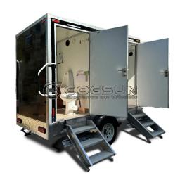 Reboque luxuoso do toalete para eventos esportivos, reboque móvel do toalete, reboque portátil do banheiro, luxo Top-Rated - Image 6