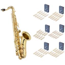 Palhetas saxofone eb alto, dureza 1.0 1.5 2.0 2.5 3.5 acessório instrumento palheta resistência com 10 - Image 1