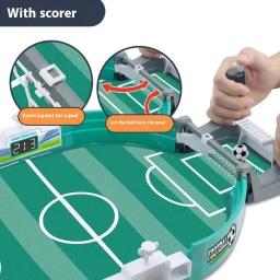 Mesa de futebol para festa familiar jogo de tabuleiro de futebol dupla duelo interação intelectual competitivo mini jogo de futebol brinquedos de mesa - Image 3