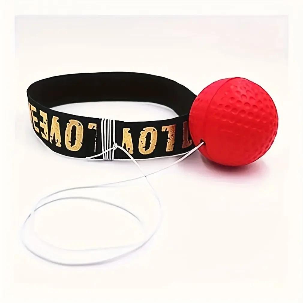 Cabeça-Mounted PU Boxe Punch Ball, bola de velocidade, mão Eye Reaction, ginásio Sandbag, Muay Thai, Equipamentos de Fitness, MMA Sanda Formação - Image 1