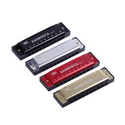 Miwayer-Harmonica Bocal quebra-cabeça, instrumento musical, educação iniciante, jogar presente, núcleo de cobre, resina, 10 buracos - Image 4