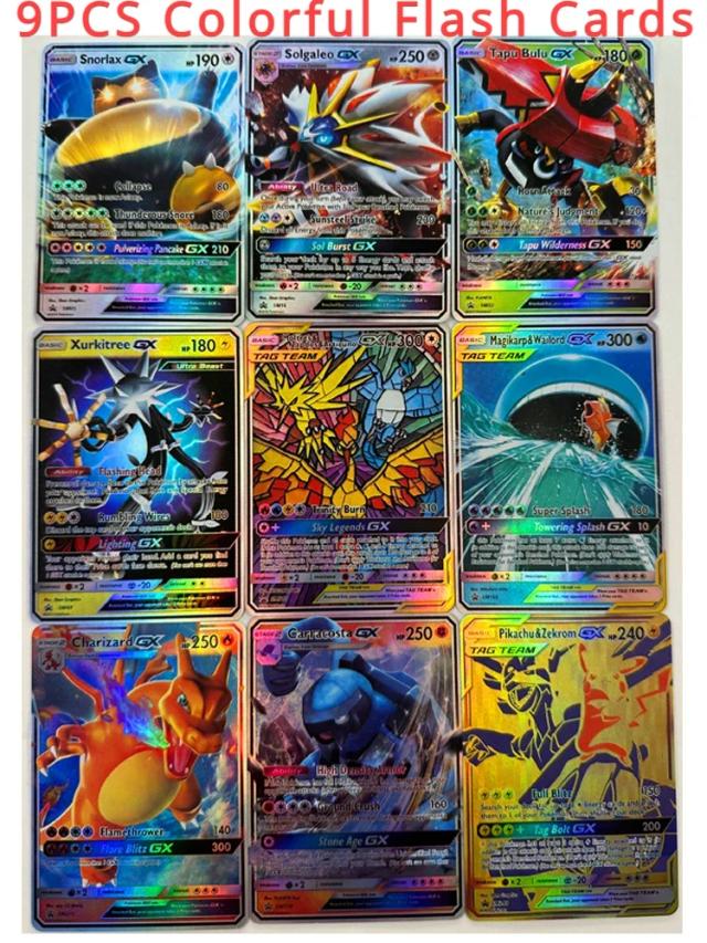 Coleção de 9 Cartões Charizard Molts Anime: Hobbies e Colecionáveis de Jogo