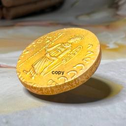 Império Romano do Oriente Moedas Bizantinas, Réplica, Coleção de Moedas de Ouro com Espada, Arte Religiosa, Presente Raro Criatividade - Image 6