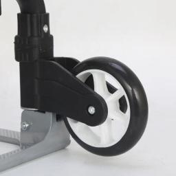 Caminhão De Mão Dobrável De Liga De Alumínio, Carrinho de mão portátil, Carrinho para bagagem de viagem, Carrinho de compras - Image 5