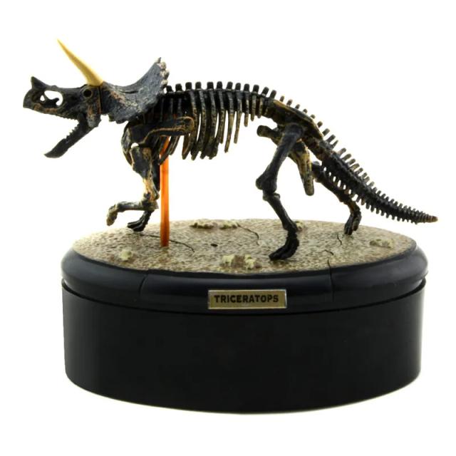 Brinquedo Arqueológico de Dinossauro Fóssil: Modelo Educacional de Esqueleto Jurássico para Crianças