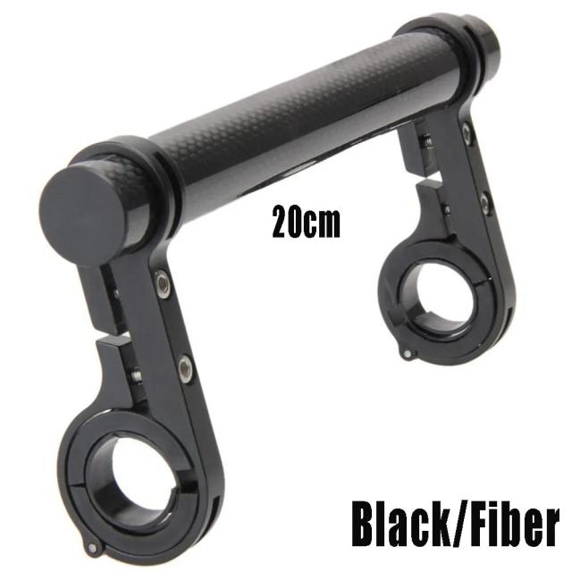 Extensor de Guidão de Bicicleta em Alumínio: Acessório Leve e Prático para Espaço de Armazenamento Extra