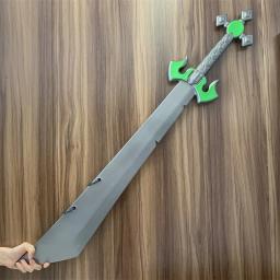 WW-Mestre Yi Espada, Faca Grande, A Arma Wuju Bladesman, Greatsword Cosplay, Segurança PU Borracha, Presente Brinquedos Prop, 1:1 - Image 4