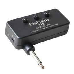 F1r guitarra/baixo fone de ouvido amplificador 6.35mm mini guitarra elétrica fone de ouvido amplificador música acessórios - Image 1