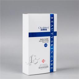 Caixa de papel de impressão de cmyk/pms mache para o empacotamento do creme da cara, caixa de empacotamento dos cílios com fechamento magnético --- px10409 - Image 1