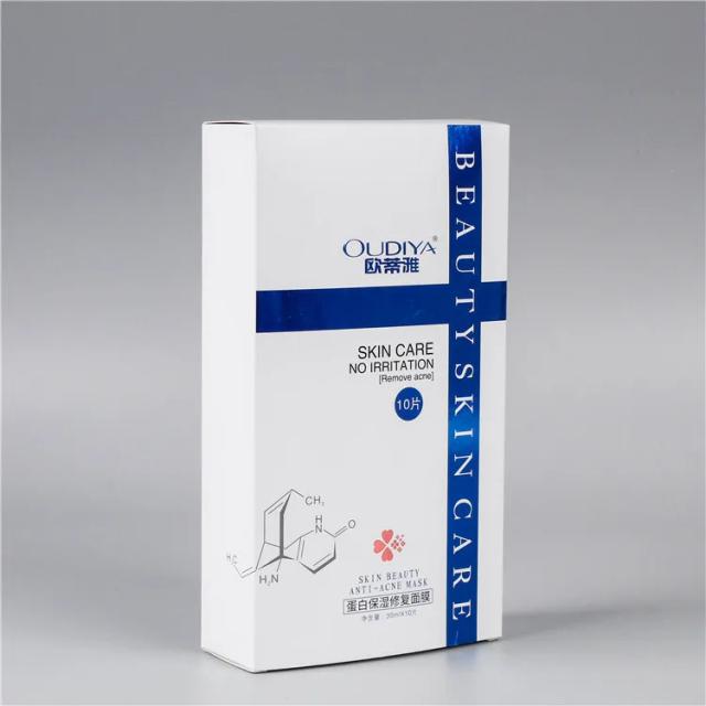 Caixa de Papel para Impressão CMYK/PMS com Fechamento Magnético para Empacotamento de Creme Facial e Cílios