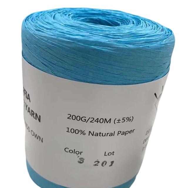 Corda de Papel de Algodão Artificial para DIY: Suprimentos de Malha de Crochê e Tecido para Chapéus e Sacos Grama Lafite