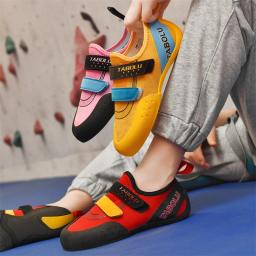 Novos sapatos de escalada para crianças, sapatos de treinamento de escalada interna, esportes ao ar livre sapatos de escalada profissionais tamanho 30-39 - Image 6