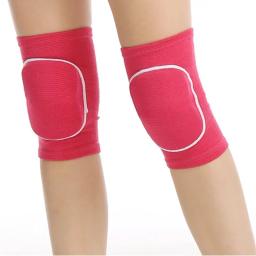 Elastic Sports Compression Knee Pads, protetor de joelho, suporte esponja espessa para dança Roller Voleibol Treinamento Joelhos Brace - Image 5