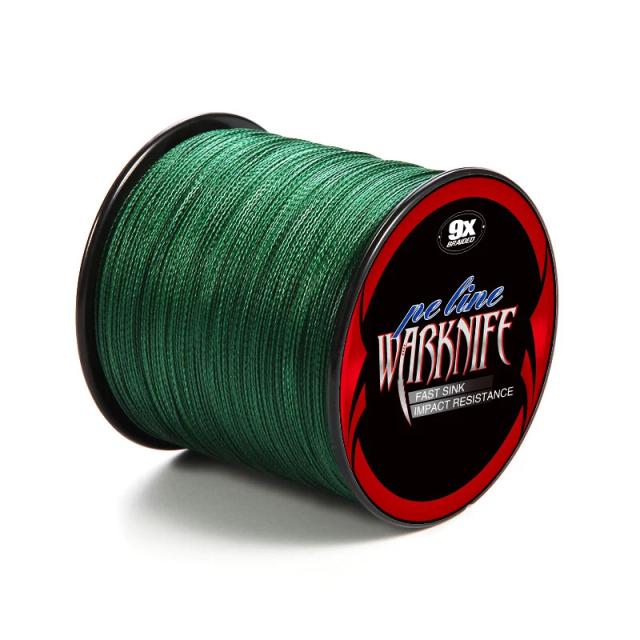Warknife X9 Linha de Pesca 100m PE 9 Fios Multifilamento 15-310lb