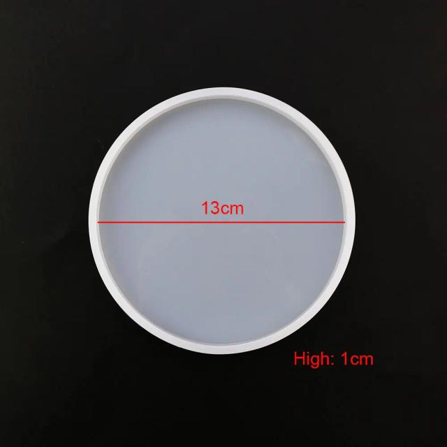 Molde de Silicone Retangular Quadrado Hexagonal Cilindro Cuboide para Resina Epóxi e Vela DIY - 1 Unidade