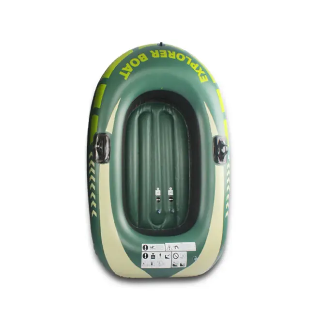 Caiaque Inflável para Novos Adultos: Barco de Pesca para 1, 2 ou 3 Pessoas em Aventuras ao Ar Livre e Rafting no Lago