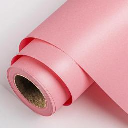 Rolo de papel kraft rosa papel reciclável perfeito para embrulhar, artesanato, embalagem, revestimento de piso, dunnage, pacote, corredor de mesa, - Image 1