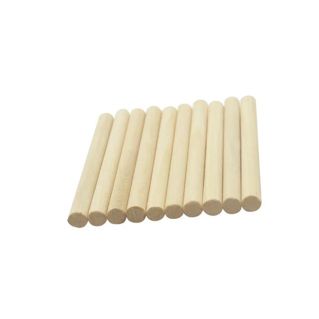 Postes de Madeira Spruce para Violino Acústico - Acessórios de Alta Qualidade em Pacote com 10 Peças para Instrumentos 4/4 e 3/4