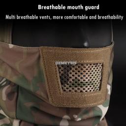Balaclava tática, malha respirável, rosto inteiro, máscara, engrenagens para caça, paintball, airsoft, atividades ao ar livre - Image 6