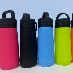 Garrafa De Água Dobrável De Silicone Criativo, Multi Color, Adequado para Esportes Ao Ar Livre, Moda, 750ml - Image 3