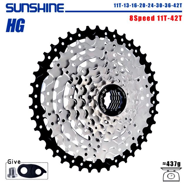 SUNSHINE Cassete MTB 12 Velocidades 52T HG HyperGlide