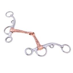 Brida de treinamento de rolo, aço inoxidável, acessórios de equitação, ferrugem - Image 4