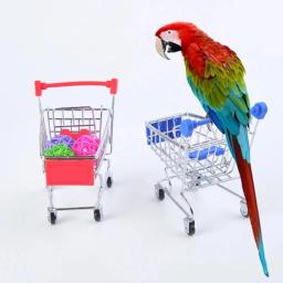 Pássaro brinquedos para periquitos 4-kind conjunto aves mastigando e jogando brinquedos tamanho adequado melhorar a capacidade de discriminação de cor - Image 2