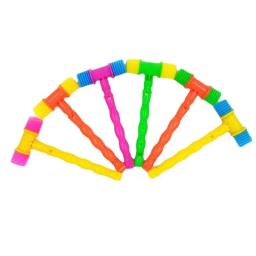 Brinquedo educativo para crianças, cor aleatória, assobios, instrumento musical, forma do martelo, vocal, presente, 1pc - Image 5