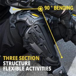 Motocicleta Knee Pad Protector, Cotovelo Equipamento, Motocross, Ao Ar Livre, Esporte, Guardas De Segurança - Image 4