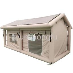 Grande barraca inflável para exterior, impermeável, de dois quartos, grande barraca para acampar - Image 1