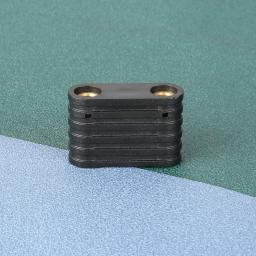 1pc windsurf plástico preto sup 2-hole footstrap inserção windsurf placa footstrap substituição kit surf acessórios - Image 2