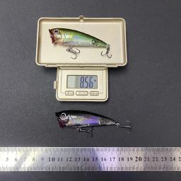 Bent boca isca para pesca marítima, de água doce falsa isca, isca dura, flutuante onda de água, escalada e estrada asiática, 70mm, 8,5g - Image 3