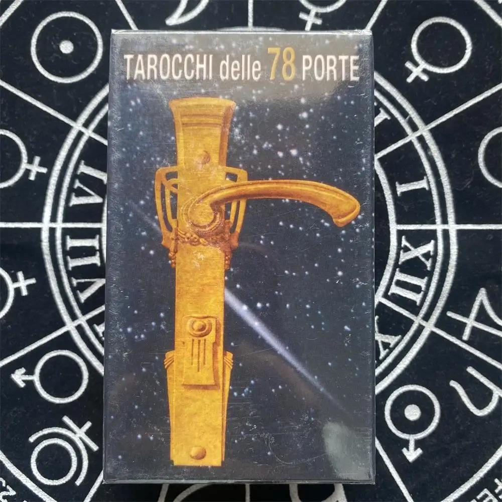 Adivinhação jogo de tarô para festa familiar, 78 peças, cartas de tarô, fortuna e adivinhação, lazer jogo de tabuleiro, 78 peças - Image 1