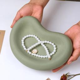 Bandeja De Armazenamento De Forma De Ervilha Criativa, Molde De Silicone, Gesso Artesanal DIY, Resina De Concreto, Prato De Exibição De Jóias, Moldes De Artesanato, Decoração De Casa - Image 4