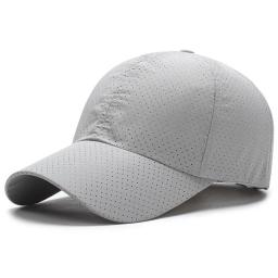 Chapéu masculino primavera verão cor sólida malha boné de beisebol feminino outono edição coreana protetor solar chapéu malha respirável boné de pico - Image 3