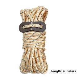 Corda Tenda Guyline Multifunções, Corredores Reflexivos, Guy Lines, Cabo Paracord, Esportes ao ar livre, Camping, Caminhadas Acessórios, 4m, 4mm - Image 6