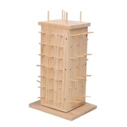 Rack linha com 84 carretéis, suporte giratório para linha bordado, organizador linha para acolchoar, costura - Image 1