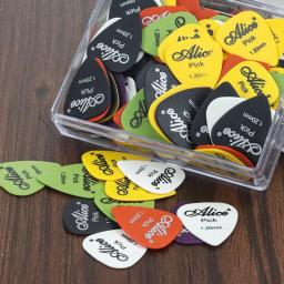 Escolha da guitarra elétrica, Escolhas acústicas da música, Acessórios do instrumento da palheta, espessura misturada, 12 Pcs, 20 Pcs, 50Pcs - Image 3