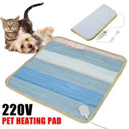 45cm Ajustável Aquecimento Elétrico Pad Aquecedor Aquecedor Mat Cobertor de Cama para Pet Dog Cat 220V Home Office Cadeira Aquecida Mat - Image 1