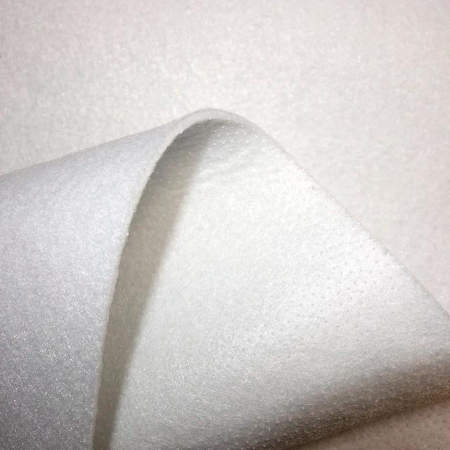Tecido Adesivo de Algodão para Patchwork em Creme - 280g, 50x100cm, Ideal para Projetos DIY e Enchimento Interlining