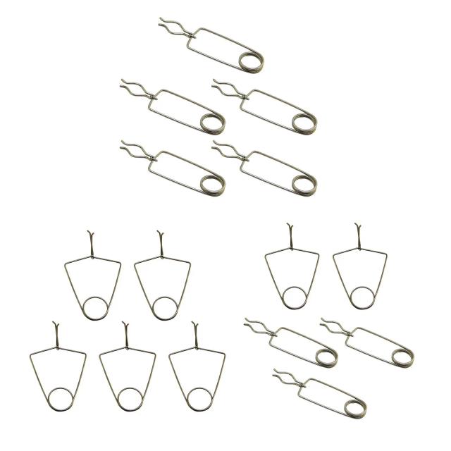 Ferramenta de Reparo para Flauta Pad Clip - Acessórios Profissionais Multifunção para Trompete e Saxofone, Embalagem com 5 Peças